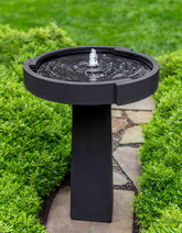 Photo of Campania Concept Birdbath Fountain - Exclusively Campania